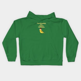 I'm Dreaming of a Canary Christmas Kids Hoodie